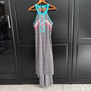 Ripcurl high low maxi dress